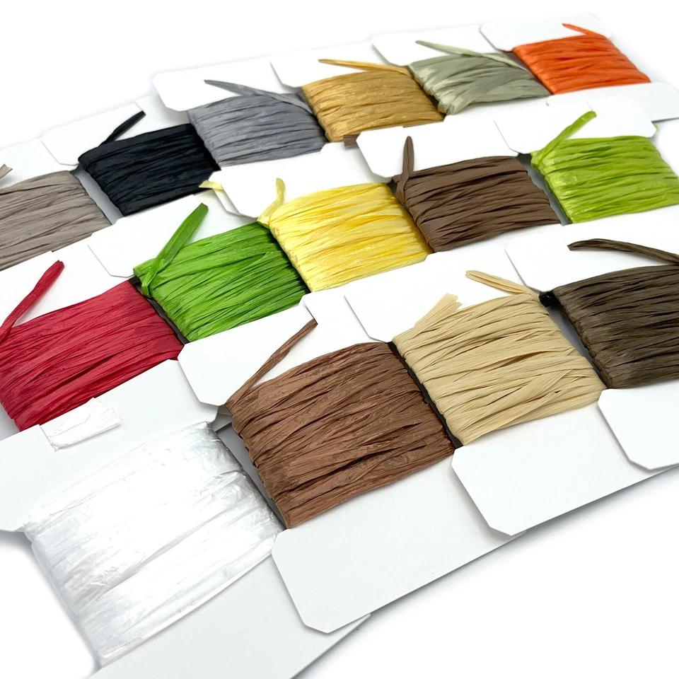 HARELINE DUBBIN, INC. SWISS STRAW - Hareline Fly Tying Scud Back Crawfish Shell Wingcase Material NEW!
