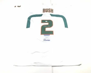 Deon Bush Signed Jersey PSA/DNA Miami Chicago Bears Autographed - Picture 1 of 2