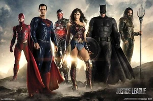 DC Comics Movie Justice League Group Poster New - Picture 1 of 1