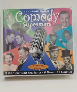 Old Time Radio Comedy Superstars 20 Cassettes 30 Hours. 2001 Tapes tested. Work - Picture 1 of 8