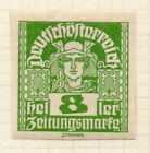 Österreich 1900er Jahre Zeitschrift frühe Ausgabe fein neuwertig scharniert 8h. NW-119602