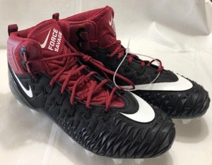 Nike Force Savage Elite Promo Football Cleats Black 918346-018 Sz 16 High Top - Picture 1 of 8