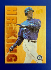 Ken Griffey Jr 1996 Fleer Ultra Unredeemed HR Home Run King Kings Woodgrain SSP