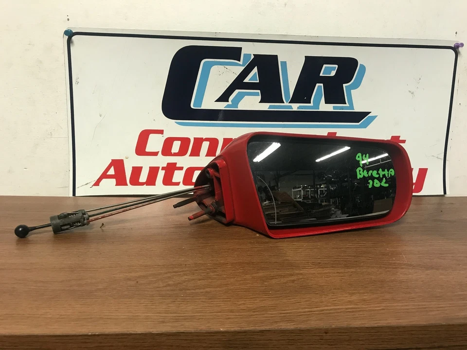 Chevrolet Beretta 1994 espejo retrovisor lateral derecho/pasajero #702 rojo Foto 1 de 4
