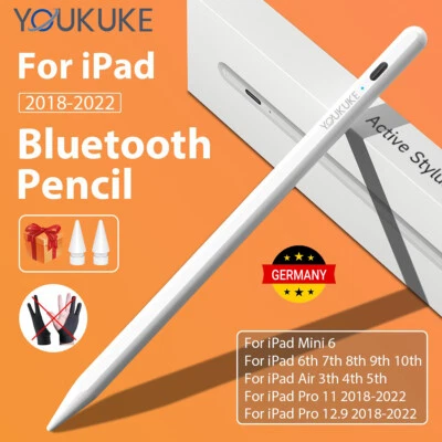 Für Apple Pencil 2. Generation Stylus Stift Pen für Apple iPad Pro/Air 2018-2023 - Bild 1 von 4