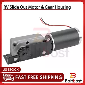 12V RV Slide Out Motor & Gear Housing 13 Tooth Sprocket 225008 R25075 R25076-1 - Picture 1 of 5