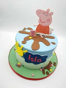 Personalised Water Splash and Peppa Pig themed edible print - Picture 1 of 1
