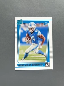 Amon-Ra St. Brown 2021 Panini Donruss #284 RC Rated ROOKIE DETROIT LIONS - Picture 1 of 2
