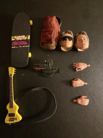 neca back to the future marty mcfly 7” scale accessories only fodder Cover