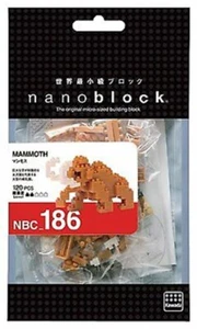 KAWADA NanoBlock NBC_186 Mammoth 120PCS Nano-Block - Picture 1 of 1