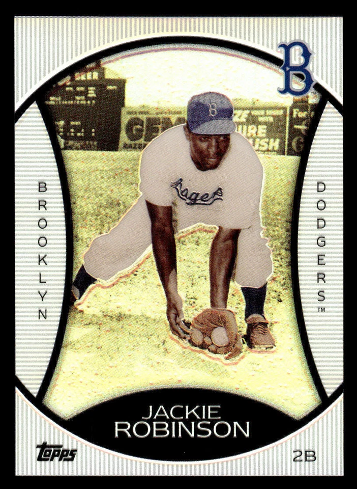 Jackie Robinson 2010 Topps #PC2 Legends Platinum Chrome - Image 1 of 2