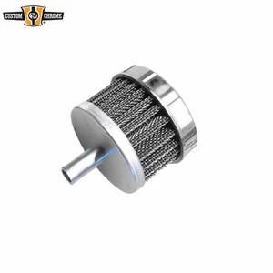 Crankcase Breather Vent Filter Fits For Harley Big Twin Sportster 5/16" Hose - Picture 1 of 3