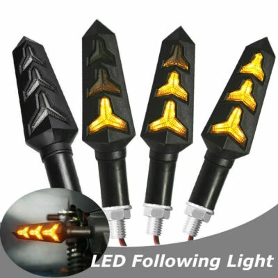 LED Turn Signal Light For Suzuki GSXR600/750 GSX-R1000 Hayabusa GSX1300R DRZ400 - Image 1 of 4