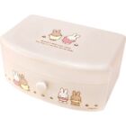 Miffy Japan Jewelry Cosmetic Small Storage Box Case With Drawer Mocha Brown NEW
