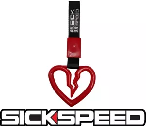SICKSPEED Red Tsurikawa Broken Heart - Picture 1 of 1