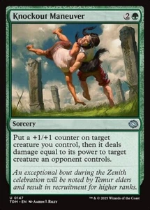 *MtG: 4x Knockout Maneuver - Tarkir: Dragonstorm Uncommon - magicman-europe* - Bild 1 von 1