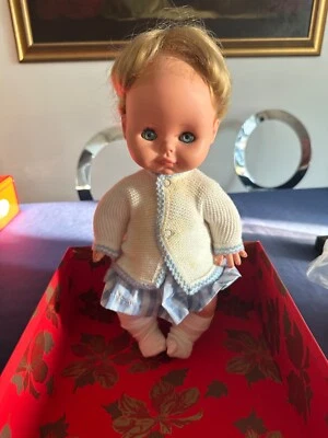 Bambola reborn semovente - in silicone morbido effetto pelle. Anni 60! - Immagine 1 di 4