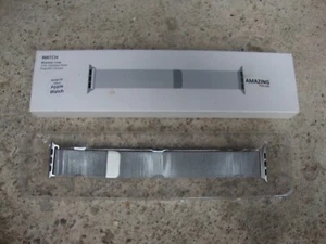 Stainless Steel Milanese Loop Compatible with Apple Watch Band 42mm - Picture 1 of 4