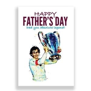 ASTON VILLA FATHER'S DAY CARD | DENNIS MORTIMER FATHER'S DAY CARD - Picture 1 of 4