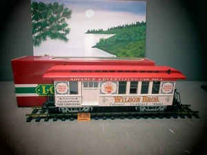 LGB 3181 DG Wilson Brothers CIRCUS LIMITED EDITION Advertising Car O.B. C-8. - Picture 1 of 10