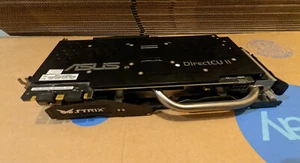 Used No Box ASUS STRIX NVIDIA GEFORCE GTX 970 4GB DDR OC GRAPHICS VIDEO CARD GPU - Picture 1 of 6
