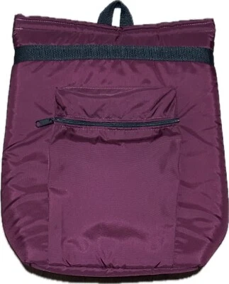 Mochila Bolso de Mano Chill-n-go Granate Aislado Enfriador de Bebidas de Vino Hecho en EE. UU. Foto 1 de 4