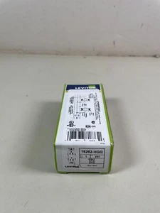 Leviton 16262-HGG Gray Hospital Grade Receptacle 15a 125v - Picture 1 of 11