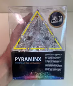 Meffert's Puzzles Pyraminx Crystal 50th Anniversary Limited Edition, Uwe Meffert - Imagen 1 de 8