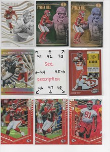 Kansas City Chiefs LOADED U-PICK  #'d Jersey Auto Rookies * MAHOMES HILL KELCE *