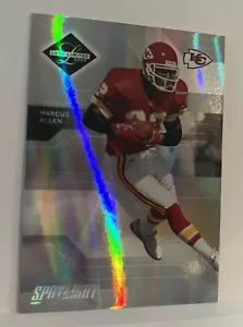 Leaf Limited 2005 - Silver Spotlight #131 Marcus Allen,/50, Chiefs, ¡hof!! - Imagen 1 de 3