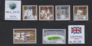WC1_25479.SINGAPUR. Juego Juegos Sudeste Asiático 1973.Sc.183-188.MNH - Imagen 1 de 1