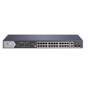 Hikvision 24-portowy gigabitowy niezarządzalny przełącznik POE DS-3E0528HP-E - Zdjęcie 1 z 1