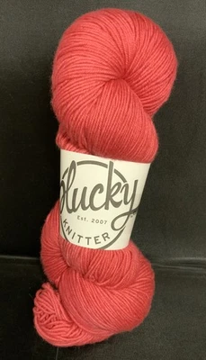 Plucky Knitter YARN Primo Fingerling I CARRIED A WATERMELON MerinoCashmere 385yd - Image 1 of 3