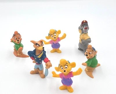 Disney Tail Spin Toy PVC Lote de 6 Figuras 1991 Kellogg's Cereal Foto 1 de 4