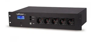 MULTI-SOCKET 5 SCHUKO AVEC RACK UPS 19'' 1200VA 720W MTPMM120010R - Photo 1/1