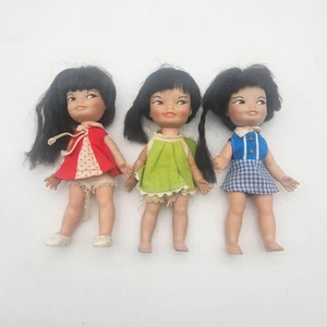 Vintage Remco Jan Taschenbuch Puppe Konvolut 3 verschiedene Outfits - Bild 1 von 8