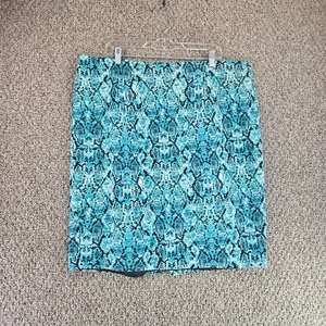 Liz Claiborne Skirt Womens 18W ( Waist 40 ) Rear Zip - Picture 1 of 8