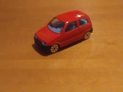 Fiat Cinquecento Burago 1/43 Rossa - Immagine 1 di 4