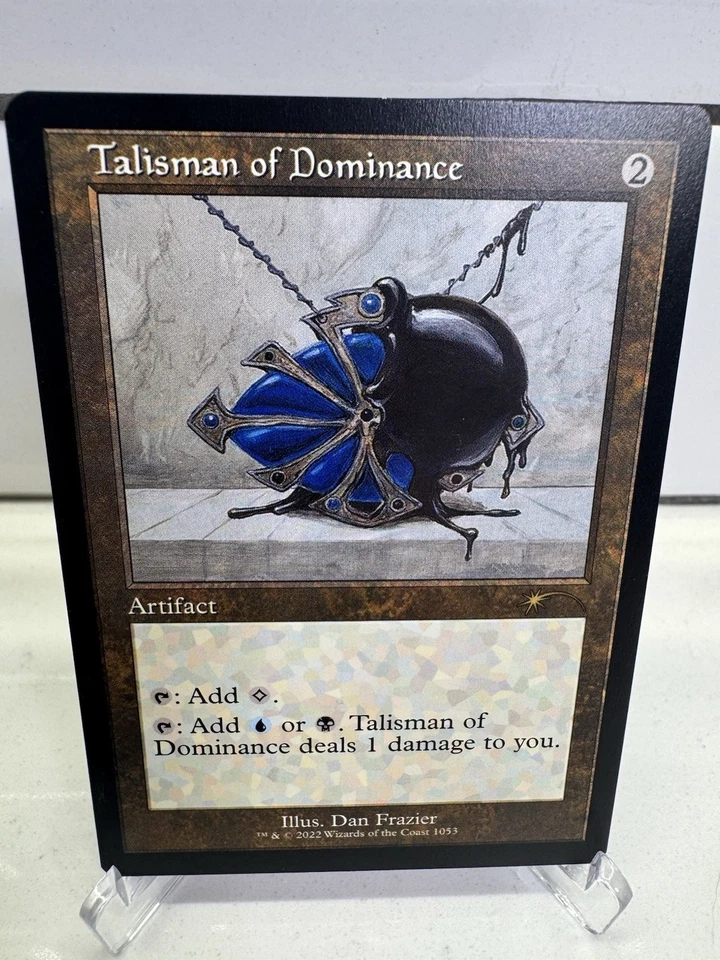 Talisman of Dominance (Retro Frame) Secret Lair Drop Regular - Image 1 of 2