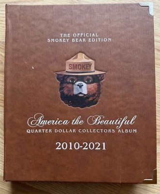 The Official Smoky The Bear Quarter Dollar  Coin Collection 2010-2021. - Image 1 of 4