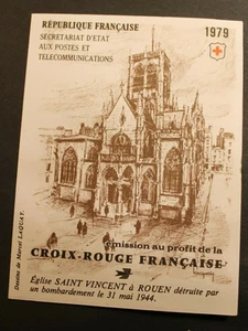 Carnet Croix-Rouge YT2028 - FRANCE - 1979 - Neuf** - Picture 1 of 2
