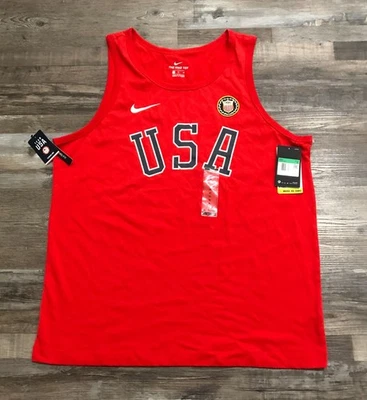Nike USA Olympic Team Basketball Jersey Mens XL New with Tags Embroidered - Image 1 of 4