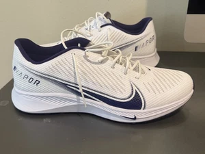Nike Vapor Edge 360 Elite Football Cleats White Purple Men's Size 13 - Picture 1 of 10