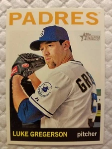 2013 Topps Heritage Black Back #403 Luke Gregerson - Picture 1 of 6