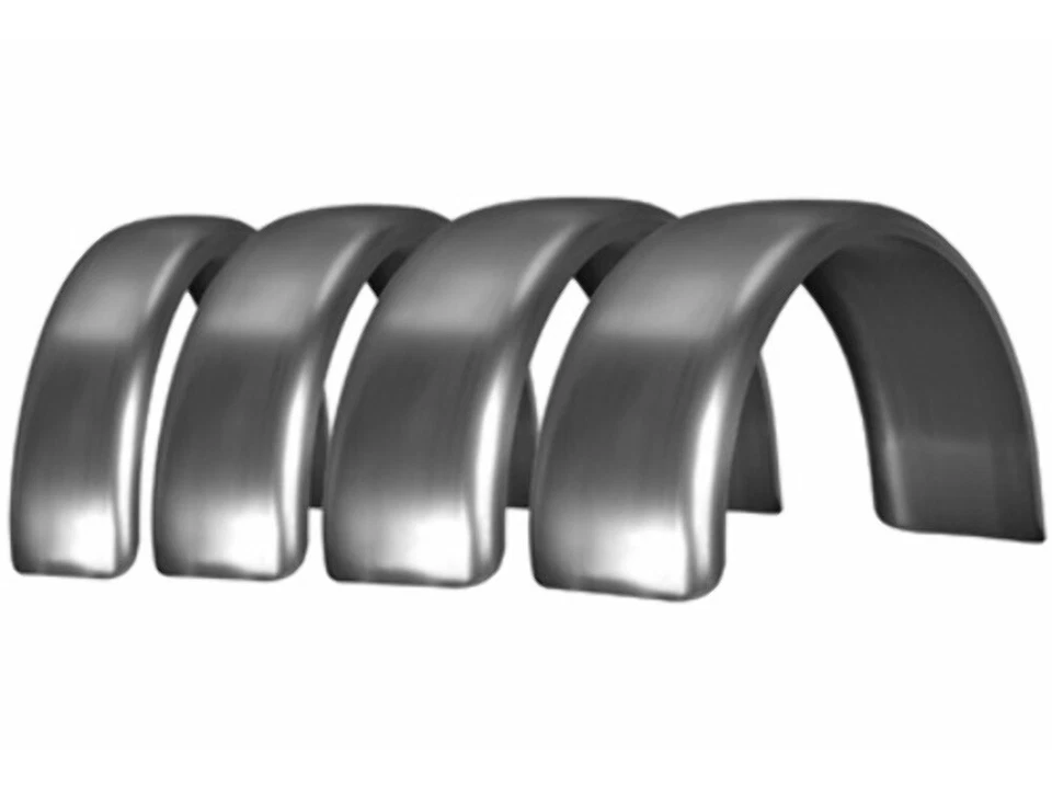 KRAFT TECH  5" FLAT REAR FENDER FOR HARLEY RIGID CUSTOM CHOPPER BOBBER - Image 1 of 1