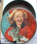Vintage Biscuit Tin with 1940’s Laughing Girl - SYMBOL BISCUITS, BLACKPOOL