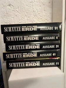 SCHÄTZE der ERDE - Edelsteine - Mineralien - 5 Sammelboxen - plus Bonus - Bild 1 von 7