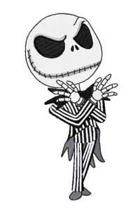 MACCHINA RICAMO DISEGNI USB - DISNEY'S NIGHTMARE BEFORE CHRISTMAS 4X4 & 5X7 - Foto 1 di 5