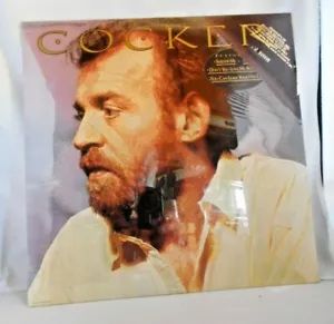 Joe Cocker "Cocker" promo copy Capitol records 1986 ST12394 In Wrap - Picture 1 of 2
