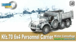 Dragon #60501 1/72 Kfz.70 6x4 Personnel Carrier, Winter Camouflage - Picture 1 of 1